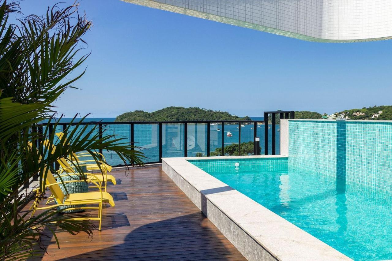 Aion Suites 303 - Lindo Apartamento Com Vista Para O Mar, A 60M Da Praia De Bombinhas, Com Piscina E Academia No Rooftop. Zewnętrze zdjęcie