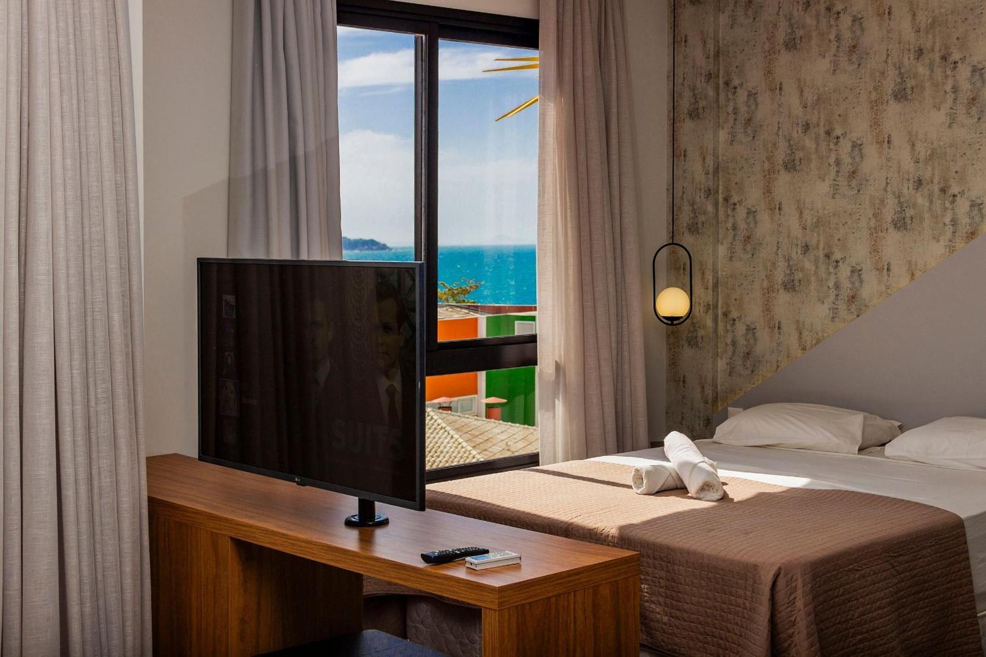 Aion Suites 303 - Lindo Apartamento Com Vista Para O Mar, A 60M Da Praia De Bombinhas, Com Piscina E Academia No Rooftop. Zewnętrze zdjęcie